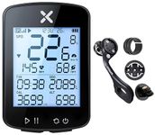 XPR3SS G+ Gen2 Cycle Computer + M5 Mount, Smart GPS Cycling Speedometer | Cadence & Heart Sensor Support | Waterproof ANT+ & BLE Bicycle GPS Tracker | 28+ hr Battery | Speed Cadence Odometer for MTB