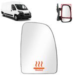 BIAREN Wing Mirror Upper Glass Right Heated For Fiat Ducato Peugeot Boxer Citroen Relay 2006 Onwards 8151LK 71748247, Wing Mirror Glass + Back Plate