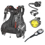 Seac Smart Screen, Scuba Diving Equipment Kit with BCD, Regulator, Octo, Dive Computer and Pressure Gauge