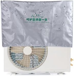 Housse Climatiseur Exterieur Plus épaisse Couverture Imperméable de Climatiseur de Couverture pour Unités Extérieures (3p （92*35*69）)