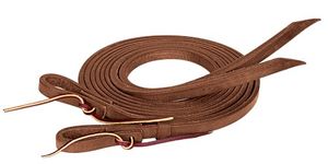 Weaver Leather ProTack Oiled Split Rein, 1/2-Inch x 8-Feet, Brown