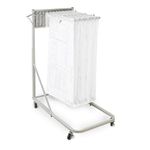 Adir Corp. 613 Vertical File Rolling Stand for Blueprints - Sand Beige