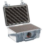 Pelican 1120 Case with Foam (Silver)