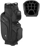 Mizuno BR-D4C Cart Golf Bag | 9 1/2 Inches | Heathered Charcoal