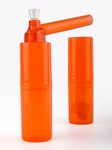 BONGSOLOGY UniBo (Universal Bong) 18 cm Portable Detachable Water Pipe Bong - (Orange)