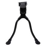 Tbest Bike Kickstands,Center Mount Double Leg Bike Kickstand, Practical Quick Release Mountain Bike Foot Stand Mount Road ycle Double Legs Parking Rack Stick Stand for bicycle 26" or Above