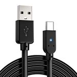 Nyko | Xbox Series X Charge Link Cable - Xbox Series X Power Accessories USB-C Compatible 8 ft. Long, Tangle-free Cable with Velcro Storage Wrap