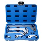 8MILELAKE Adjustable Hook and Pin Wrench/Spanner Tool Set