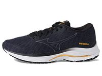 Mizuno Men's Wave Rider 26 Running Shoe, Odyssey Grey/Metallic, 9