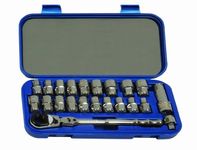 Williams 50671 3/8-Inch Drive Bolt Thru Socket Set, 22 -Piece