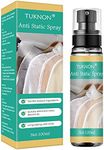 Anti Static Spray, Anti Static Spray for Clothes, Static Remover for Clothes, Static Eliminator Spray, Static Cling Remover, Reduce Static Cling for Clothes, Furniture and Car, 100 ml