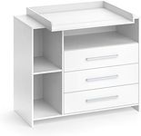 Vicco Changing dresser Oskar, White