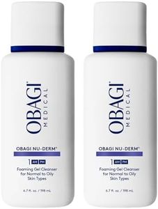 Obagi Nu-Derm Foaming Gel – Gel-Based Cleanser for Normal to Oily & Sensitive Skin – Two Pack, 2 * 6.7 oz