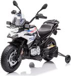 12V 7AH Ride On Motorcycle, Licensed BMW Kids Motorcycle, High/Low Speed, EVA Tire, LED Headlights, Spring Suspension, Music,Ride On Car for Boys and Girls