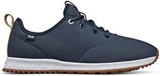 TRUE Linkswear All Day Ripstop Men's Golf Shoes, Ergonomic, Minimalist Design for Enhanced Natural Comfort, Deep Sea, 9