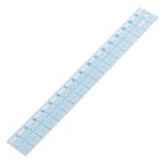 See-Thru Accurate Positioning and Marking Sewing Clear Ruler 2 x 18 inch