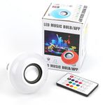 Rgb Bulbs With Bluetooth Speakers