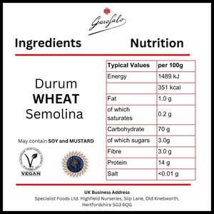 Garofalo Rigatoni Pasta 500g – Authentic Italian Durum Wheat