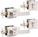 DECORITEN Front Entry Door Locks wi