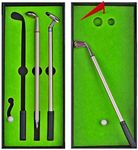 Golf Pen Set Mini Desktop Golf Ball