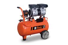 RTC Btali Oil Free & Silent Air Compressor 25 Liter Tank Capacity with 100% Copper Winding - 1 H. P/0.75Kw