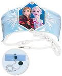 Kids Headband Headphones Volume Limiting Switch Thin Speakers & Comfortable Soft Cotton Headband Perfect for Children's Earphones for School Home and Travel (Frozen 2 (Frustration Free Packaging))