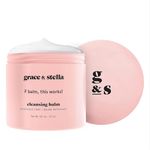 Makeup Melt Cleansing Balm - Vegan - Makeup Cleansing Balm - Makeup Remover Balm (125 ml) by grace and stella