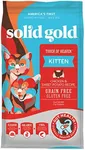 Solid Gold Dry Kitten Food - Made with Real Chicken and Sweet Potato - Touch of Heaven Grain Free Dry Cat Food for Kittens - Natural Support for Bone, Joint and Immune System Development