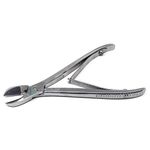 Is Indosurgicals Deluxe Quality Stainless Steel Bone Cutter (Single Action) - Straight 6 Inch (Silver)