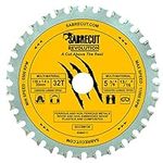 1 x SabreCut SCCSM136_32 136mm 32T x 20mm 16mm Bore Multi-Material Metal Wood Plastic Circular Saw Blade Compatible with Bosch Dewalt Makita Milwaukee and Many Others