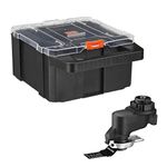 BLACK+DECKER MATRIX Oscillating Multi-tool Attachment & Storage Case (BDCMTOSTFF)