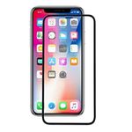 Dashmesh Shopping Tempered Glass Screen Protector for Iphone X | Xs (Black Border) with Case Friendly Edge to Edge Coverage