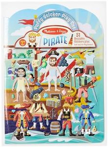 Melissa & Doug - Reusable Puffy Sticker Play Set - Pirate