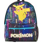 Pokemon Pikachu Glow in the Dark Large Backpack, School Bag Kids Rucksuck Unisex