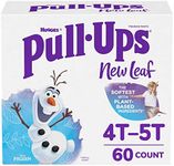 Pull-Ups New Leaf Boys' Disney Frozen Potty Training Pants, 4T-5T (38-50 lbs), 60 Ct