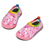 Yorgou Baby Boys Girls Water Shoes Toddler Beach Shoes Barefoot Aqua Socks Non-Slip for Pool Beach