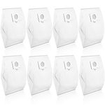 8 Pack Type Q/C 53292 HEPA Canister Vacuum Bags for Kenmore 600 Series 400 Series 200 Series 81214 81414 81615 5055 50557 50558 BC4002 BC4026 20-53292 53291 Bagged Canister Cleaner