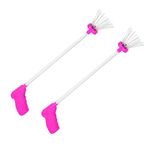 Albert Austin Extra Long 65cm Spider Catcher Easy to Catch Fly Catcher Indoor Catching Insects Bugs Soft Fibres Bug Trapper Safely Humanely Grabs Home Wasps Spiders Bees Butterflies (Pink Pack Of 2)