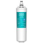 AQUACREST 9601 Water Filter, model No.WF55, Replacement for Moen 9601 ChoiceFlo 9600, 9602, 9500, 9501, 9502, Fits F87400, F7400, F87200, 77200, CAF87254, S5500 Series of Moen Faucets