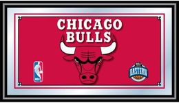 NBA Chicago Bulls Framed Logo Mirro