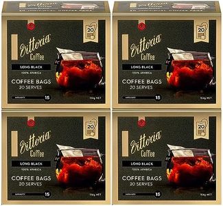 Vittoria Coffee Long Black Coffee Bags (Case of 4)