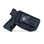 Kydex IWB Holster Springfield XD MOD .2 3" Sub-Compact 9MM / .40 S&W Single Stack Pistol Case Inside Waistband Carry Concealed Holster Springfield XD 9mm Guns Accessories (Black, Right Hand Draw)