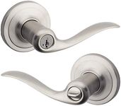 Kwikset Satin Nickel Keyed Lever Do