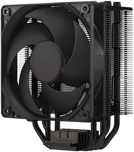 Cooler Master Hyper 212 Black Edition CPU Air Cooler Con Staffa LGA1700 - 4 Tubi Calore Contatto Diretto e Alette, Ventola Silencio FP120, Configurazione Ventola Push-Pull Opzionale - Nero