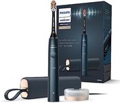 Philips Sonicare DiamondClean Prestige 9900 - Sonic Electric Toothbrush with 1x A3 Premium All-in-One Brush Head and Charging Case in Midnight Blue (Model HX9992/12)