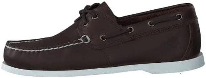 Timberland Cedar bay, Scarpe da Barca Uomo, Dark Brown Full Grain, 43.5 EU