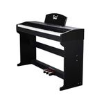 Glarry Digital Piano 88 Weighted Keys, 88 Key Keyboard Fully Weighted for Beginner, Full Size Electric Keyboard Piano with USB/MIDI, Record, LCD, 3 Pedals, Dual Stereo Speakers, Upright Stand (Black)