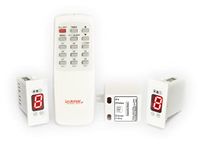 RE CO SYS Remote Control Switch with Learning Makes Compatible with All Wi-Fi IR Blaster to use with Alexa (Pro-with Timers,Sleep,Adv.L, 3 Light &1Fan Regulator 7-Step Humfree|Scr|W|)