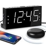 Extra Loud Dual Alarm Clock with Vi