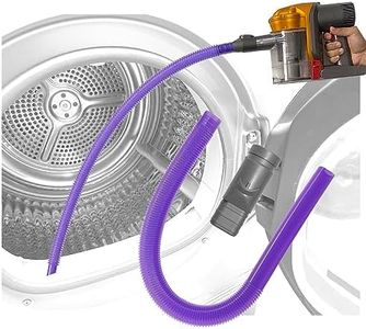 Jelter V6 Dryer Vent Cleaning kit Compatible with Dyson DC30 DC34 DC30 DC35 V6 Dryer Vent lint Remover Attachment, Dryer Vent Cleaner lint Remover Flexible Long Hose (V6 DC Connector)